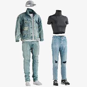 3D model Basketball Leather Shoes